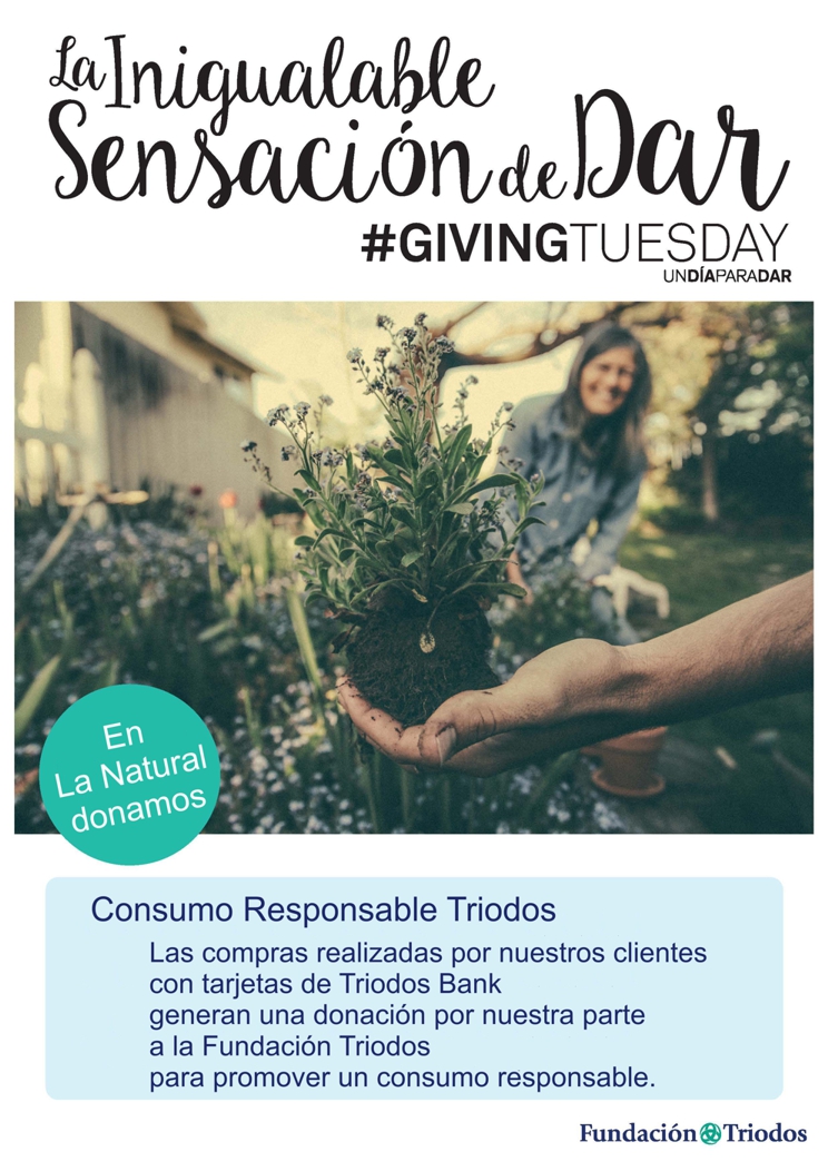 Cartel Donaciones Triodos